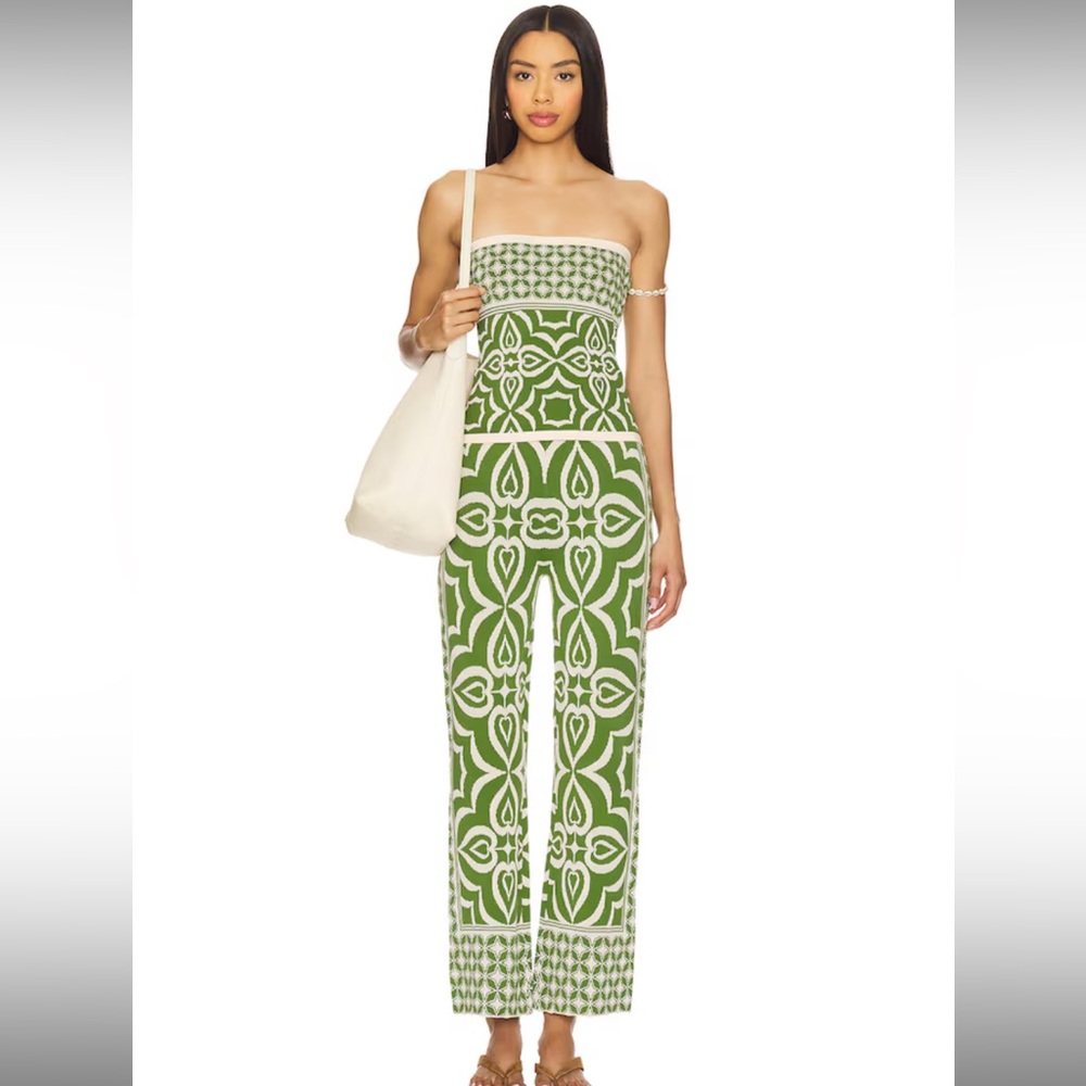 MISA Los Angeles Nessa Bandeau Top& Orla Pants